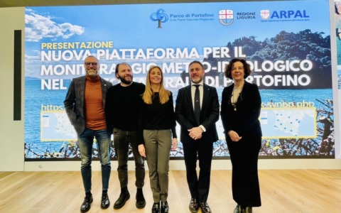 Presentata la nuova piattaforma digitale per il monitoraggio meteo-idrologico del Parco di Portofino