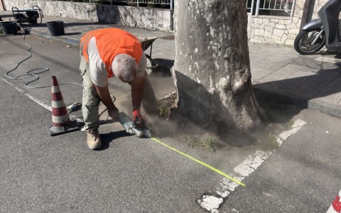 In corso interventi di depavimentazione urbana a Sestri Levante