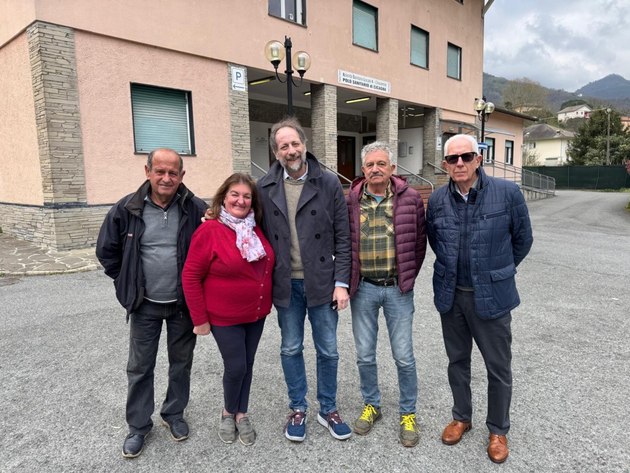 Sopralluogo all’ospedaletto di Cicagna del consigliere regionale Gianni Pastorino