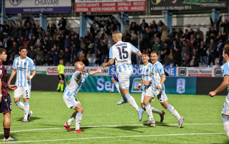 Entella-Reggiana: 3-0