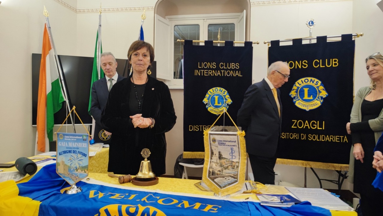 Nasce il Lions Club di Zoagli