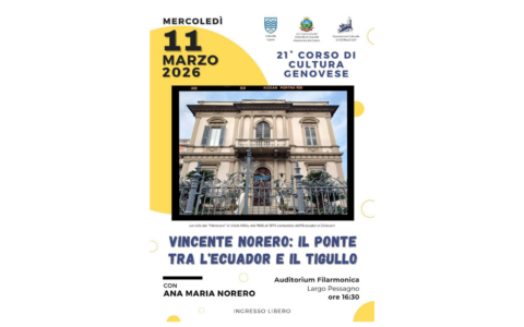 Chiavari, il 21° Corso di cultura genovese racconta Vicente Norero