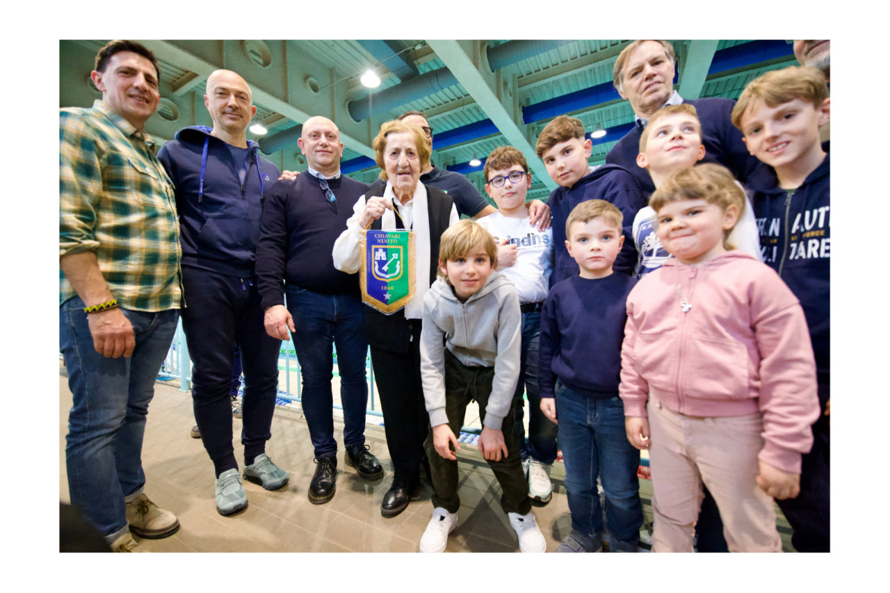 Gianna Pratesi ospite della Chiavari Nuoto