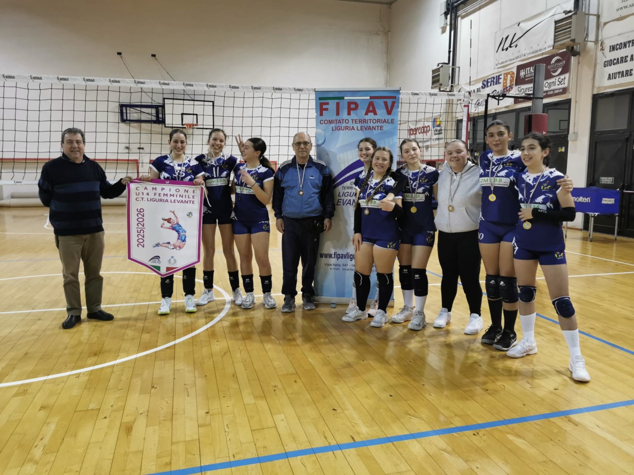 Pallavolo under14 femminile: il VBC Rapallo batte il VBC Chiavari