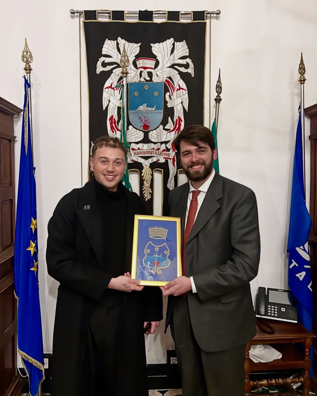 Tra Genova, Santa Margherita Ligure e Rapallo, il saluto dei sindaci a Sayf