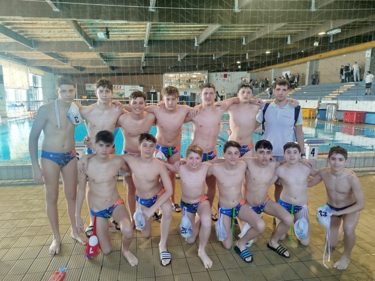 Grande successo per il Trofeo di pallanuoto di Pasqua Under 14