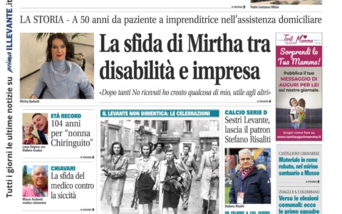 Il Nuovo Levante da oggi in edicola