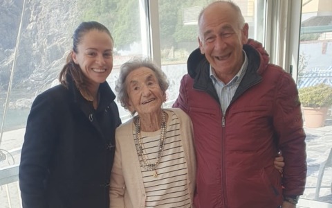 Nuova centenaria in Liguria, festeggiata Luisa Daneri