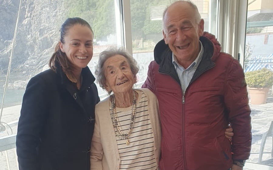 Nuova centenaria in Liguria, festeggiata Luisa Daneri
