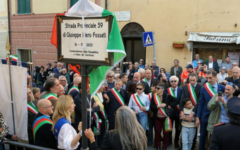 Grande partecipazione per l’intitolazione della SP 59 a Giuseppe Piero Fossati