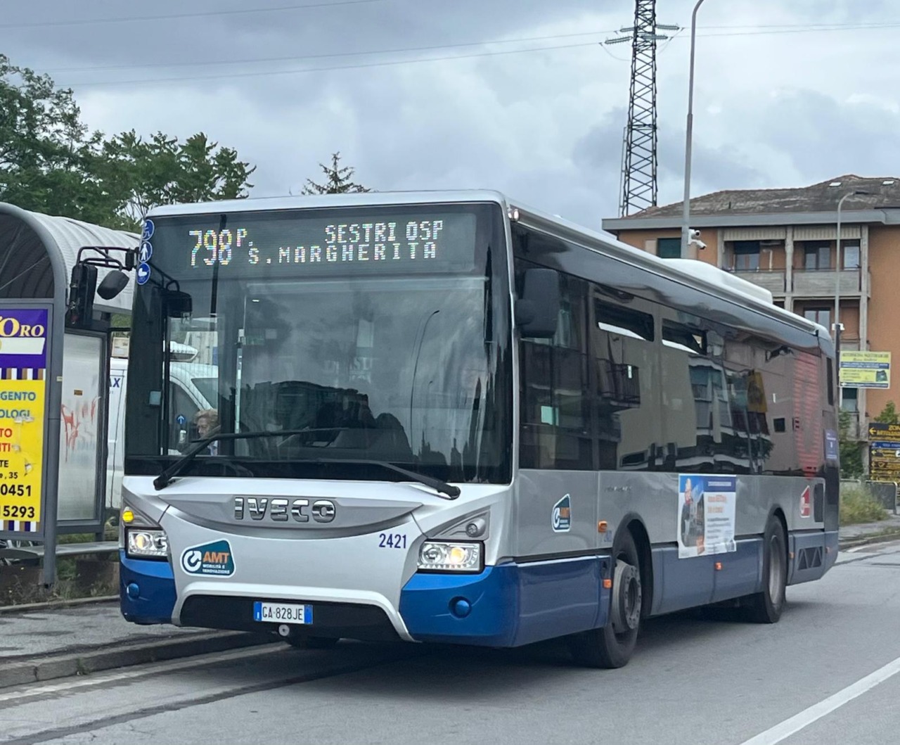 Sabato 18 aprile modifiche al percorso per sei linee bus AMT