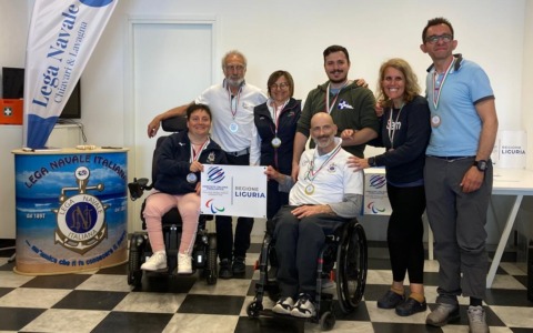 Campionato regionale di vela paralimpica Hansa 303 a Chiavari, un weekend di sport e solidarietà