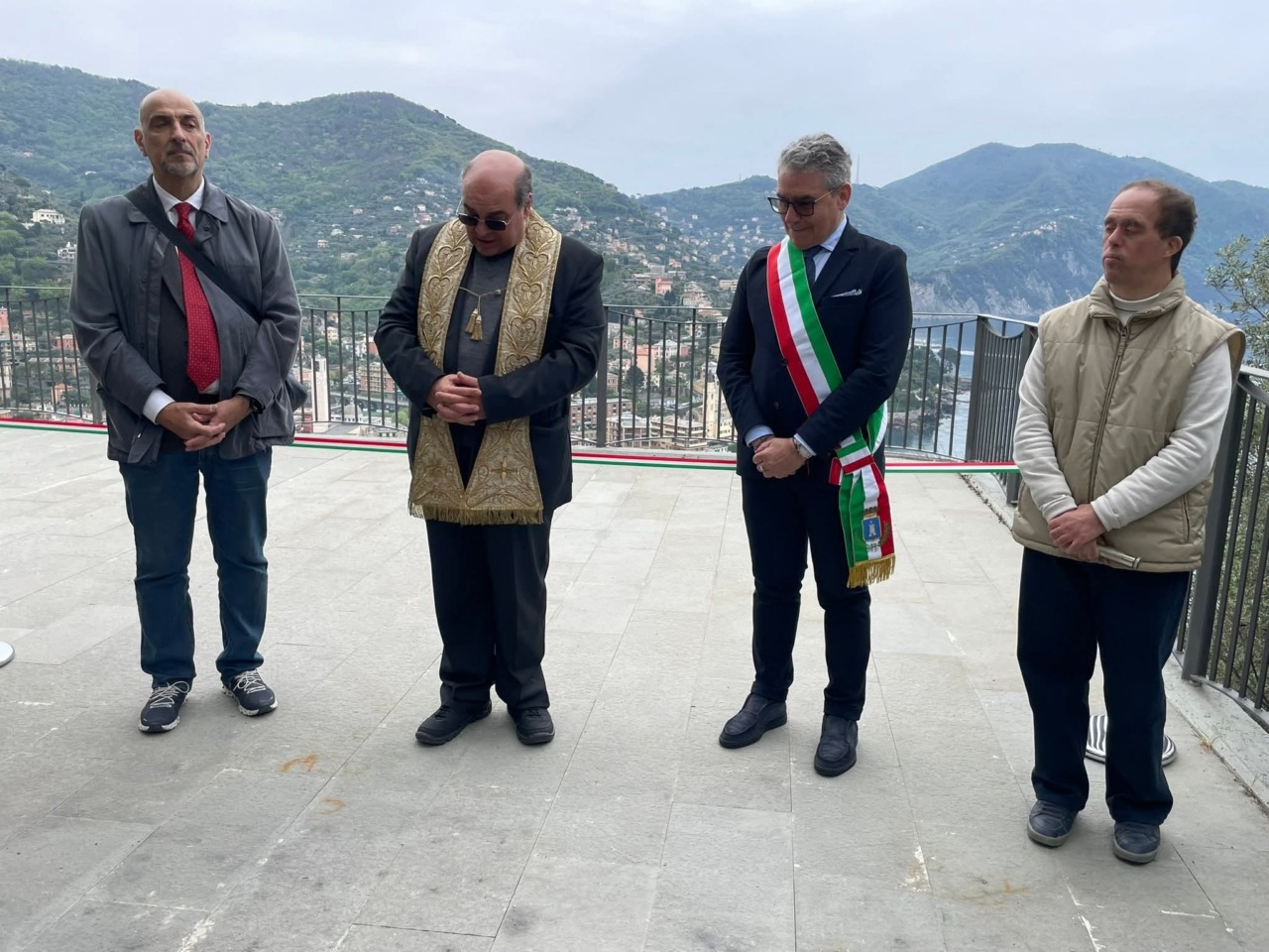 Recco: inaugurato il Belvedere di Megli