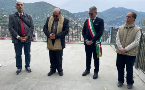 Recco: inaugurato il Belvedere di Megli