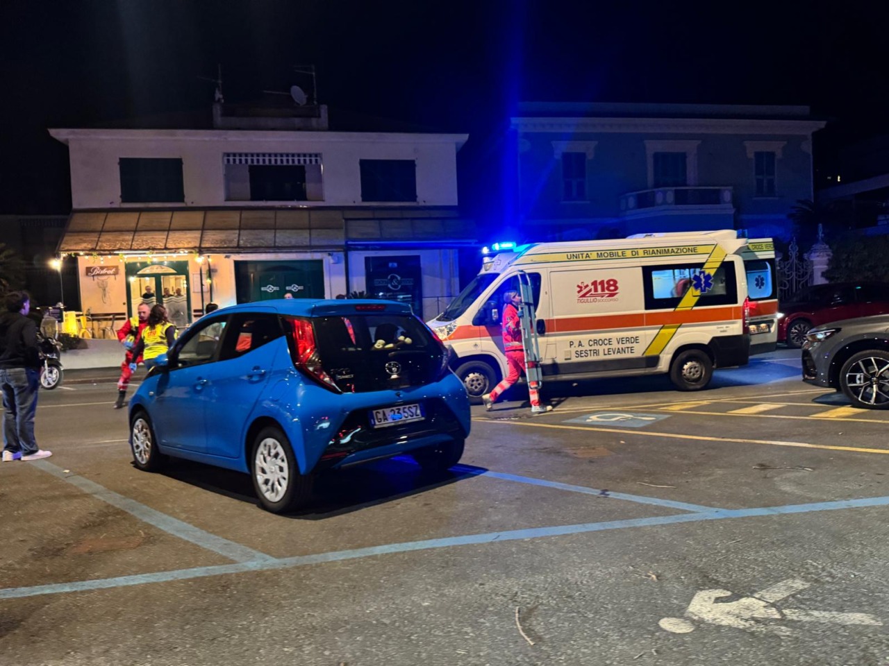 Incidente a Cavi di Lavagna: un motociclista coinvolto