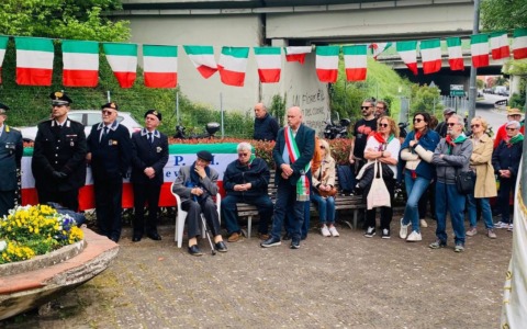 Sestri Levante, omaggio ai caduti della vallata di Santa Vittoria