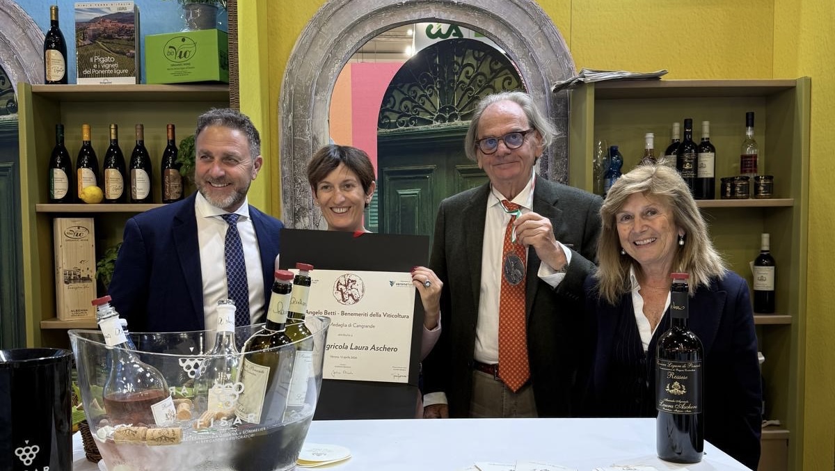 Vinitaly, trionfo ligure: premiate Federica Sala e Laura Aschero