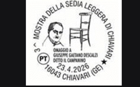 Poste, a Chiavari un annullo speciale per la terza mostra della sedia leggera
