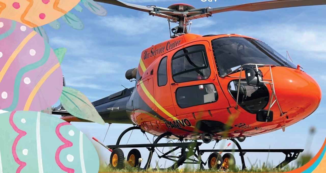 Torna “Pasqua in Volo”: il tour benefico in elicottero per sostenere la Croce Bianca Rapallese