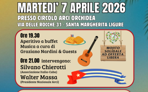 Solidarietà per Cuba: martedì 7 aprile serata benefica al Circolo Arci Orchidea