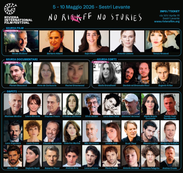Riviera International Film Festival: tutti gli ospiti, i film e gli eventi della 10ª edizione