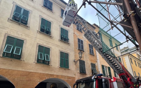 Soccorso in un’abitazione a Chiavari: due persone bloccate in casa