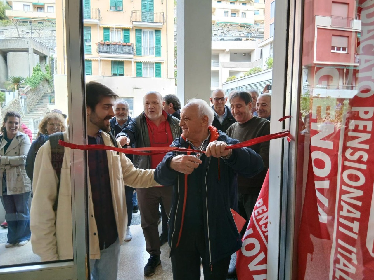 Inaugurato a Bogliasco nuovo ufficio del Sindacato Pensionati Cgil