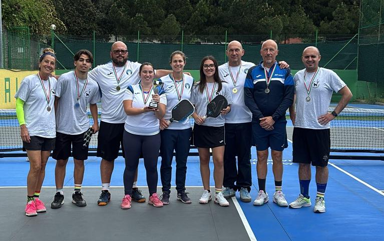 Il Pro Recco Tennis conquista il titolo regionale di pickleball a squadre