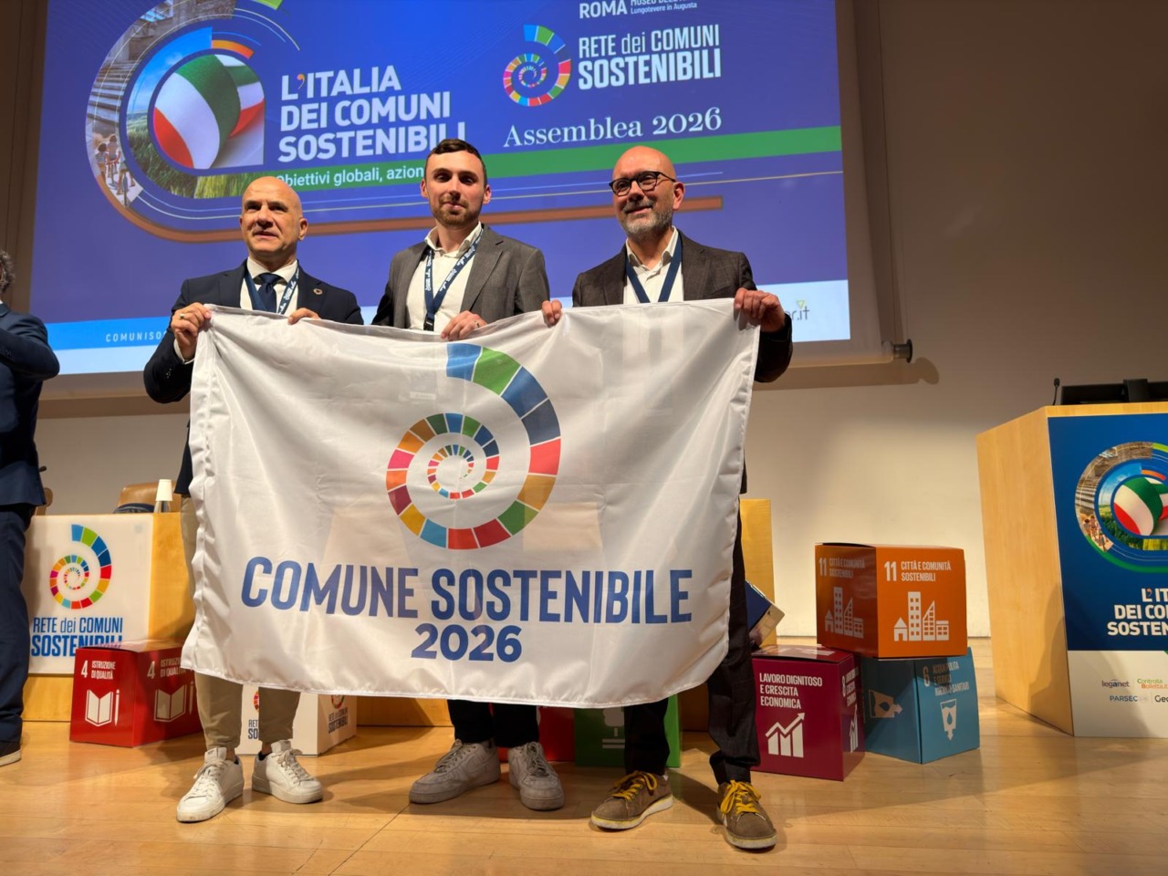 Anche nel 2026 Sestri Levante conquista la Bandiera dei Comuni Sostenibili