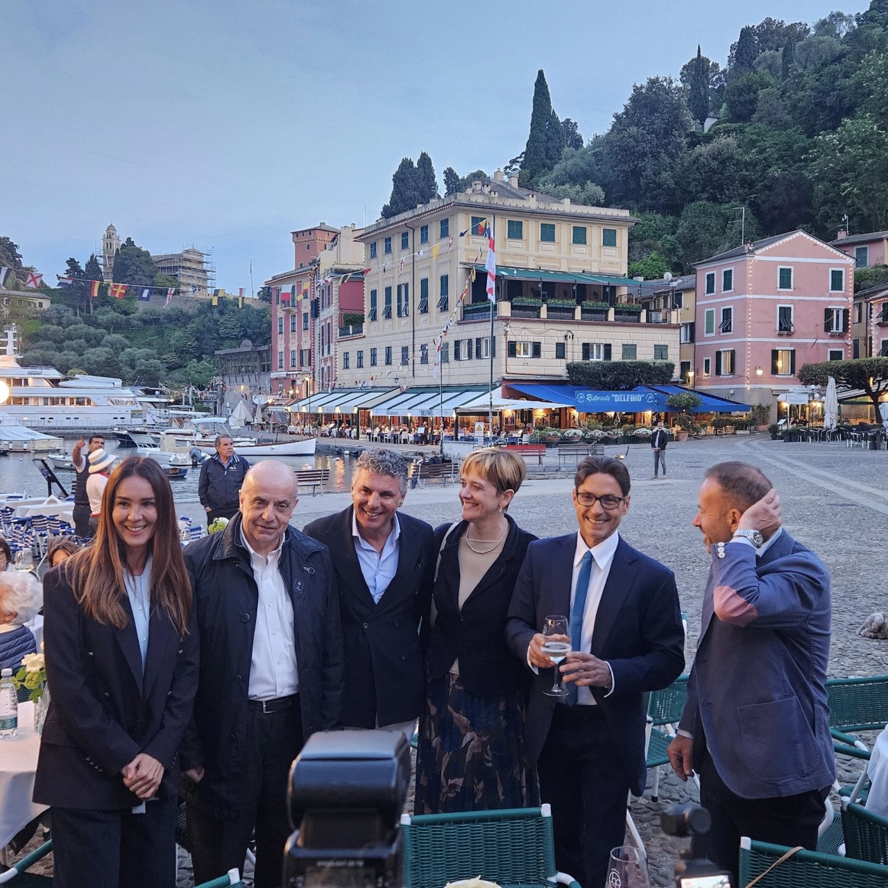 Portofino, compleanno in piazzetta per Piersilvio Berlusconi