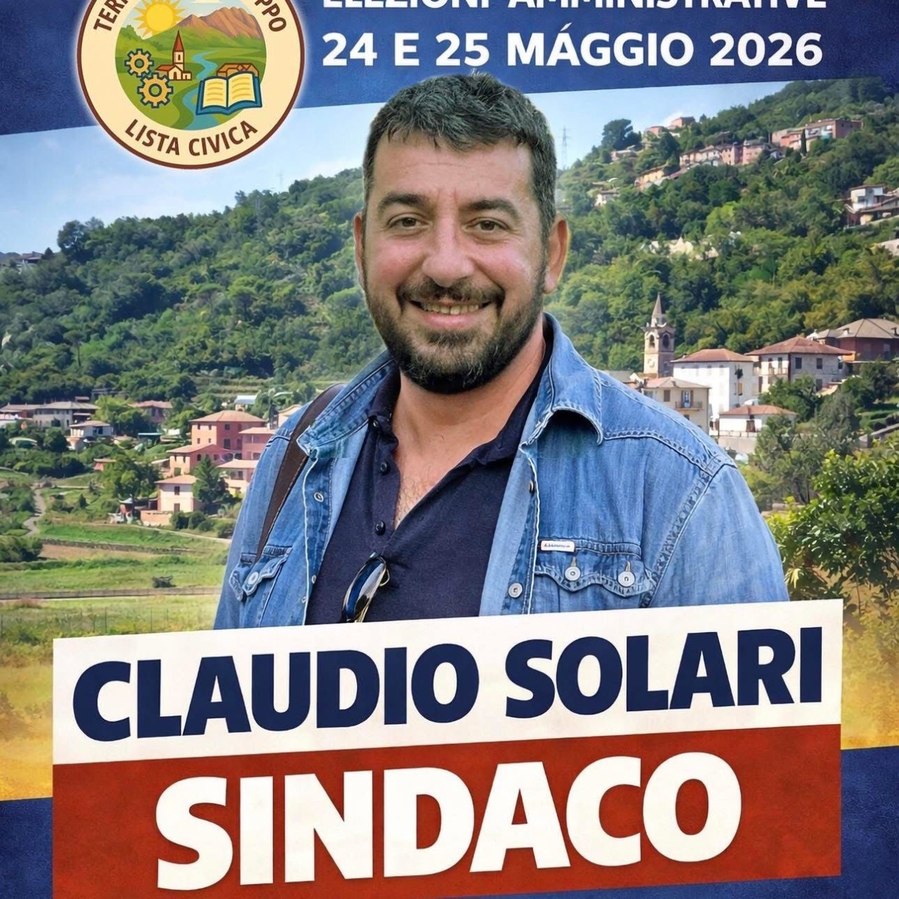 San Colombano Certenoli, Claudio Solari candidato sindaco per le amministrative di maggio