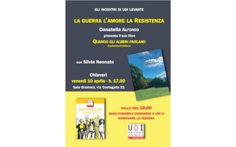 Un nuovo appuntamento di Udi Levante a Chiavari