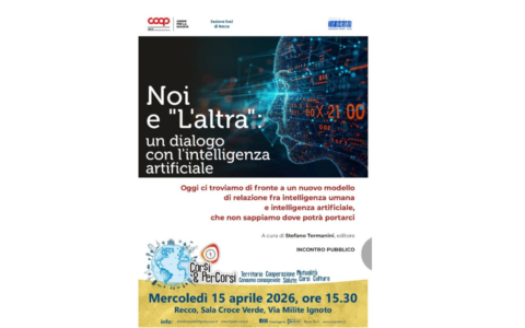 L’intelligenza artificiale al centro di un incontro a Recco