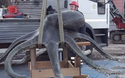 A Rapallo torna il Polpo ma esplode la polemica