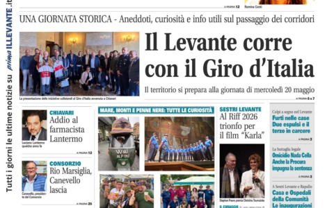 Il Nuovo Levante da oggi in edicola