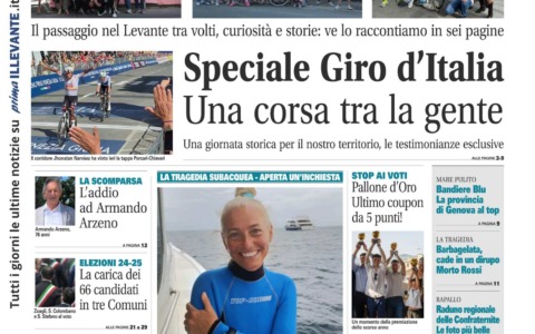 Il Nuovo Levante da oggi in edicola