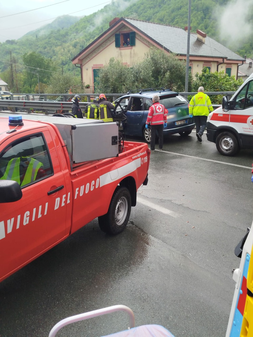 Incidente a Pian dei Ratti, due feriti
