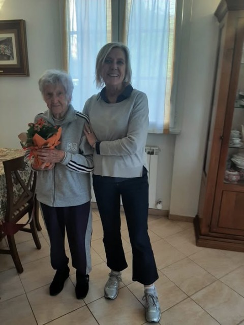 Orero festeggia i 103 anni della signora Fernanda