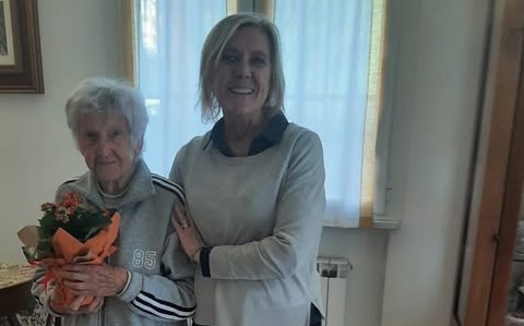 Orero festeggia i 103 anni della signora Fernanda