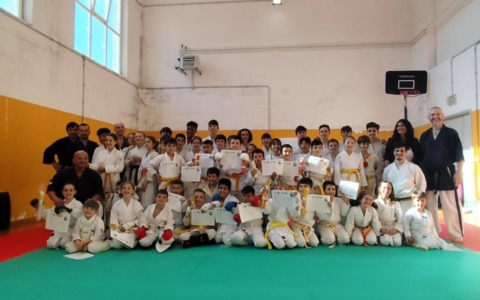 Rapallo, esami di cintura per gli atleti del Dojo Nami