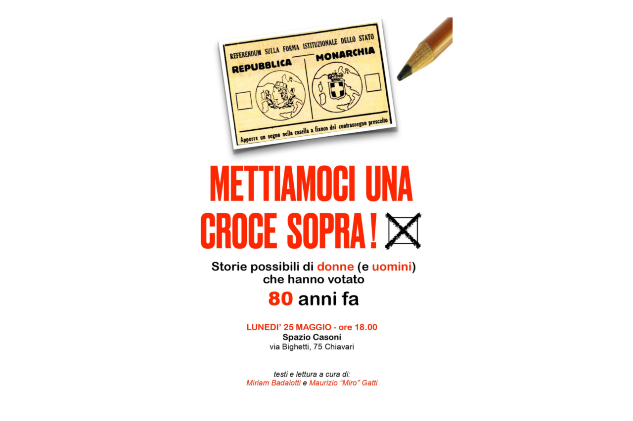 “Mettiamoci una croce sopra!”: l’evento per gli 80 anni di voto alle donne