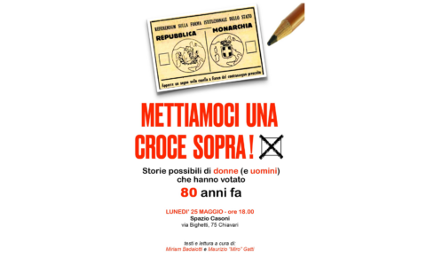“Mettiamoci una croce sopra!”: l’evento per gli 80 anni di voto alle donne