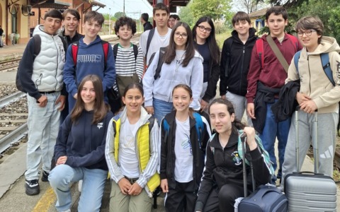 La media Della Torre alle finali nazionali giochi matematici Kangourou di Cervia