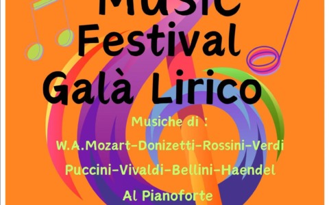 “Music Festival – Galà Lirico” all’Oratorio di Sant’Erasmo in Sori