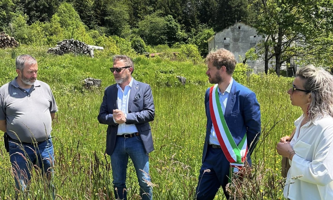 Santo Stefano d’Aveto punta sulla viticoltura eroica: visita istituzionale del consigliere Alessandro Piana