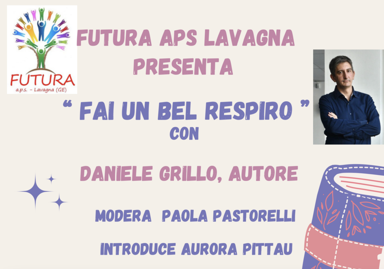 Daniele Grillo presenta a Lavagna “Fai un bel respiro. L’ultimo ballo di Federica”