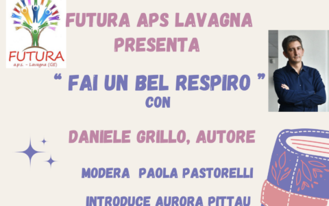 Daniele Grillo presenta a Lavagna “Fai un bel respiro. L’ultimo ballo di Federica”