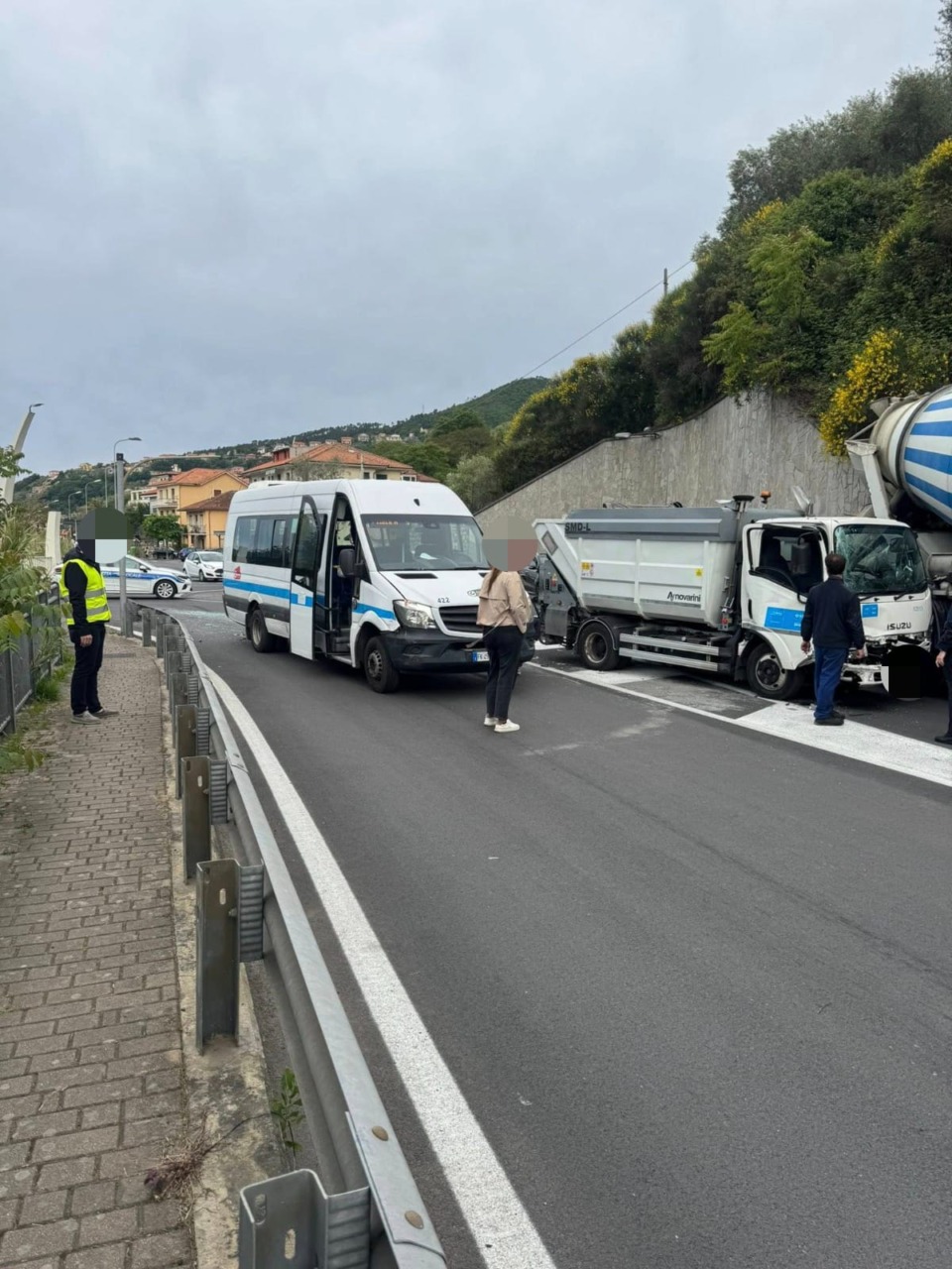 Incidente a Casarza, uomo di mezza età in codice giallo al Pronto Soccorso di Lavagna