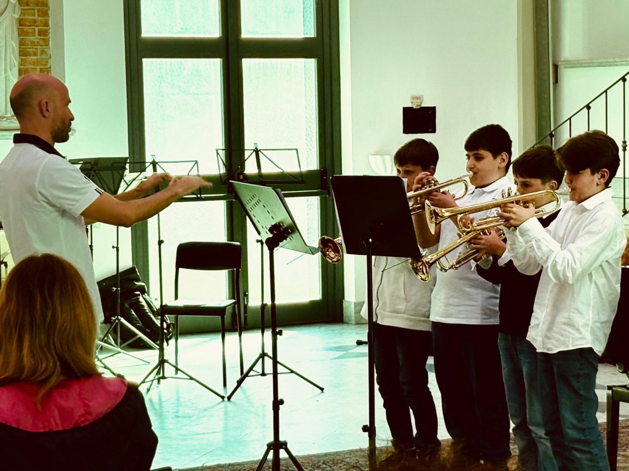 Trombettisti dell’I.C. Santa Margherita Ligure protagonisti ai Concorsi Nazionale di Marina di Massa e Internazionale di Stresa