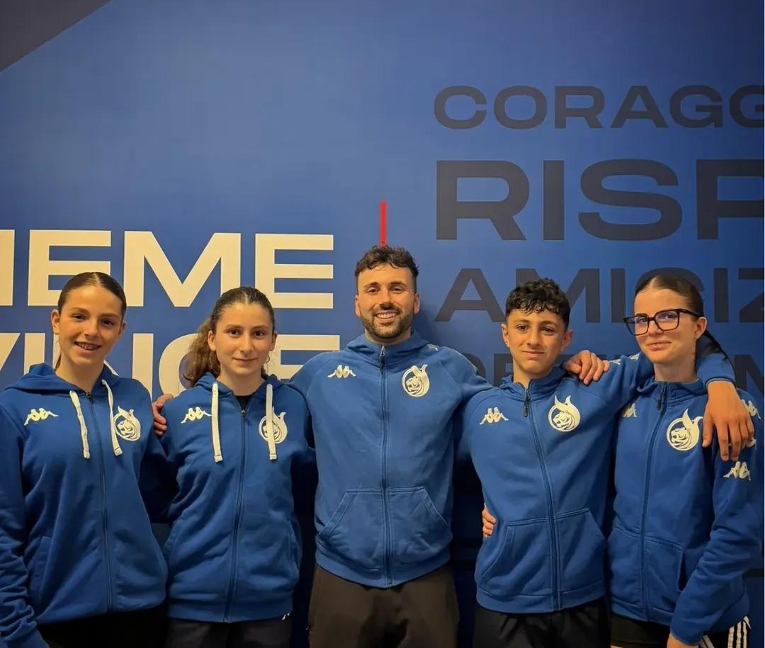 Ai Campionati Italiani Cadetti buoni piazzamenti per gli atleti della Pro Recco Karate